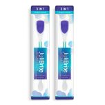 JuliBrite Zungenreiniger 2er-Pack – Lila